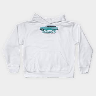 1957 Chevrolet 210 Station Wagon Kids Hoodie